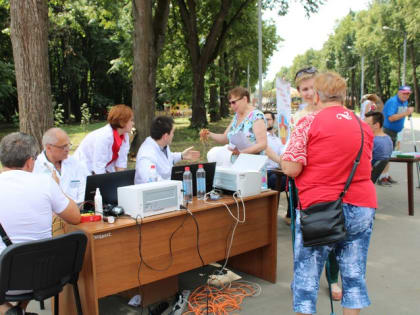 В преддверии Международного Олимпийского дня в Рязани открыли трассы терренкура в Лесопарке