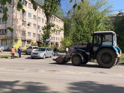 Рязанские улицы продолжают приводить в порядок