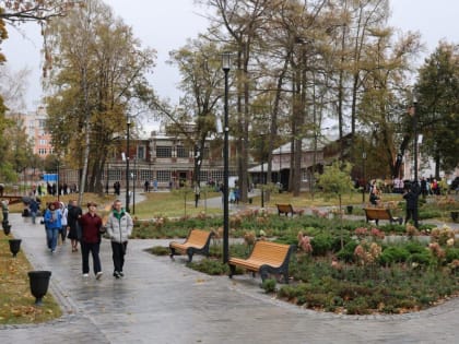 Открытие Нижнего городского парка в Рязани