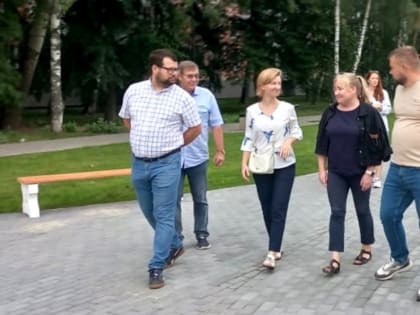 Максим Гармашев: «Благоустройство сквера Бирюзова – это результат совместных усилий»