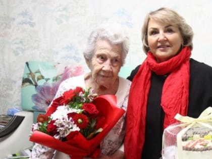 Жительница Рязани отметила 100-летний юбилей
