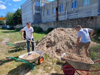 Рязанские молодогвардейцы реализуют акцию «Добро в действии»