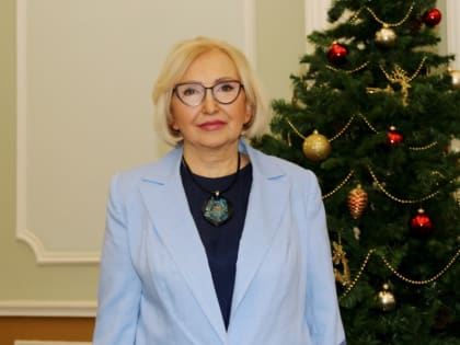 Поздравление главы муниципального образования Татьяны Панфиловой с Новым годом и Рождеством
