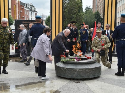 В Рязани состоялся митинг-концерт, посвящённый Дню ветеранов боевых действий