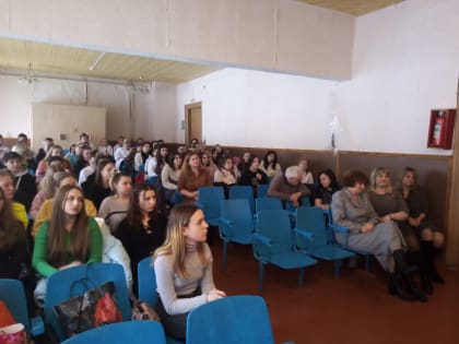 Встреча со студентами ОГБОУ Рязанский медицинский колледж, Касимовский филиал.