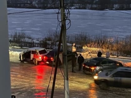 На набережной в Касимове произошло массовое ДТП