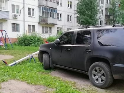 С начала года 4044 нарушителя привлечены к ответственности за заезд автотранспортных средств на газон и участки с зелеными насаждениями