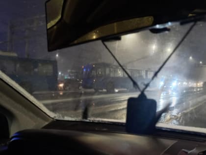 Троллейбусы в Рязани эвакуируют из-за замыкания в контактной сети