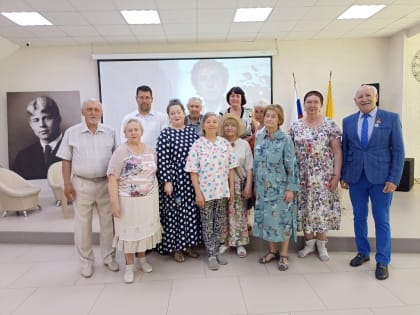 В Есенинской библиотеке прошел вечер памяти рязанского фотолетописца