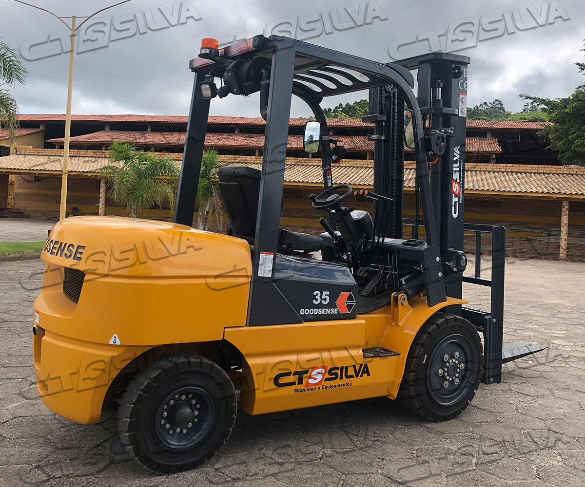 Empilhadeira Contrabalançada Série T de 3.000Kg a 4.000kg