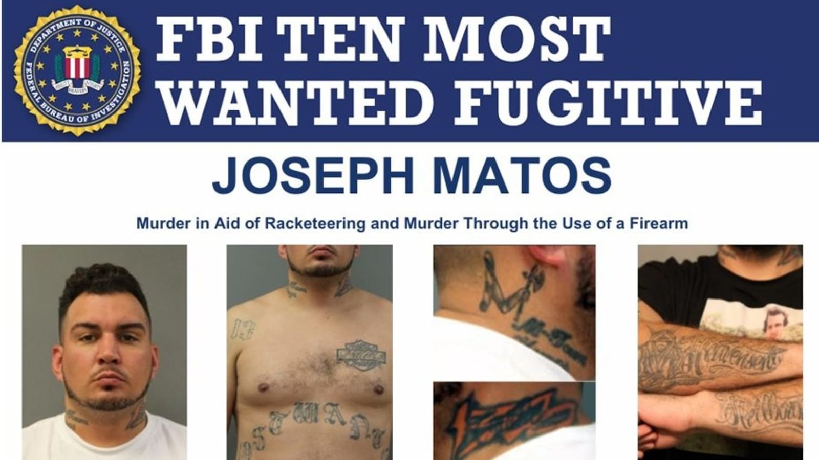 'Most Wanted' Is Tattooed on His Stomach. Now It's Official.