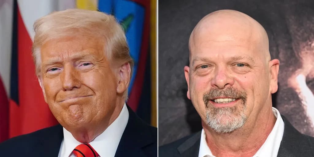 Pawn Stars Icon Rick Harrison Praises  President Donald Trump During White House Visit