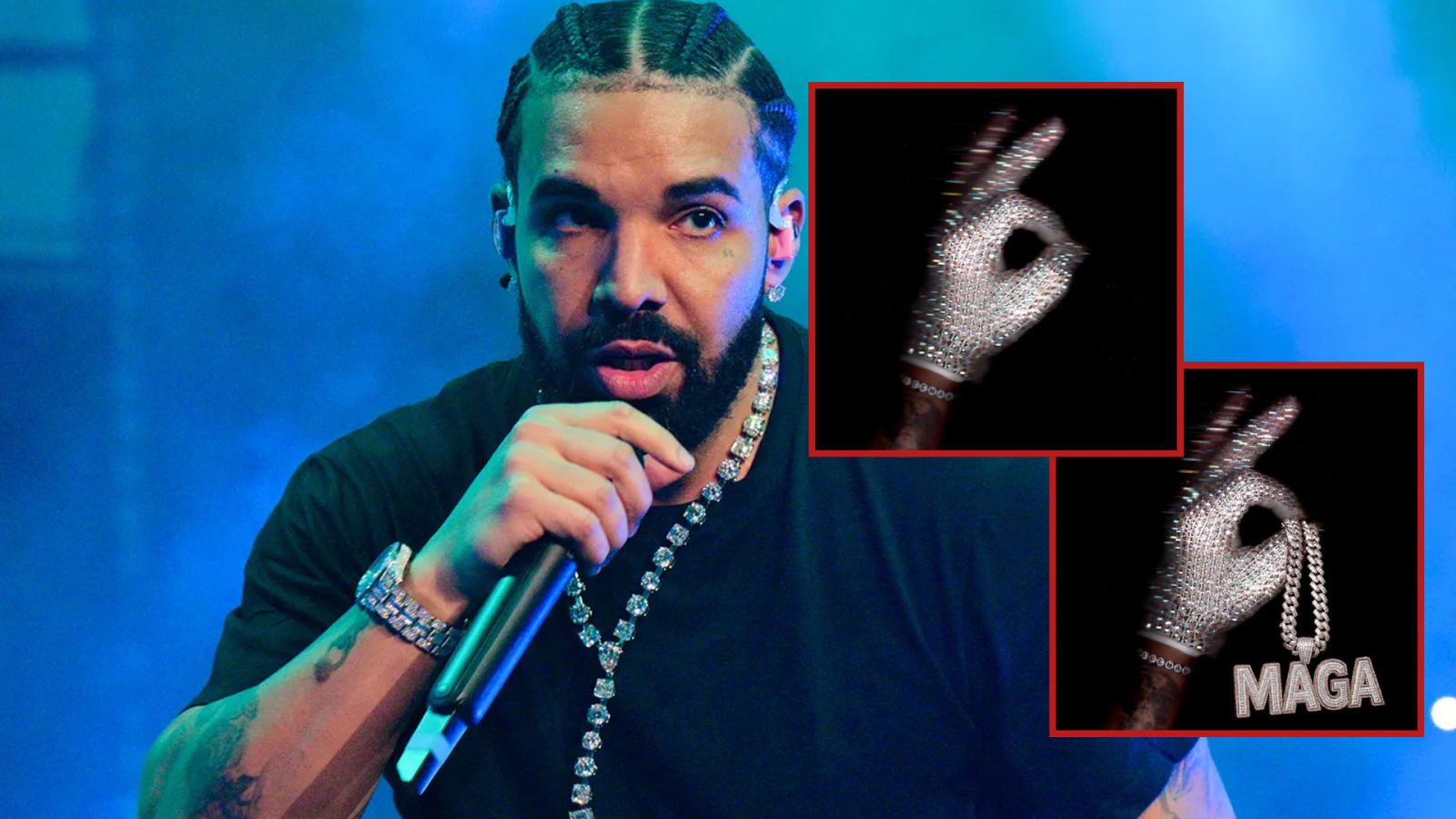 WHITE HOUSE FLIPS Drake’s ICEMAN COVER INTO SPARKLING MAGA MEME