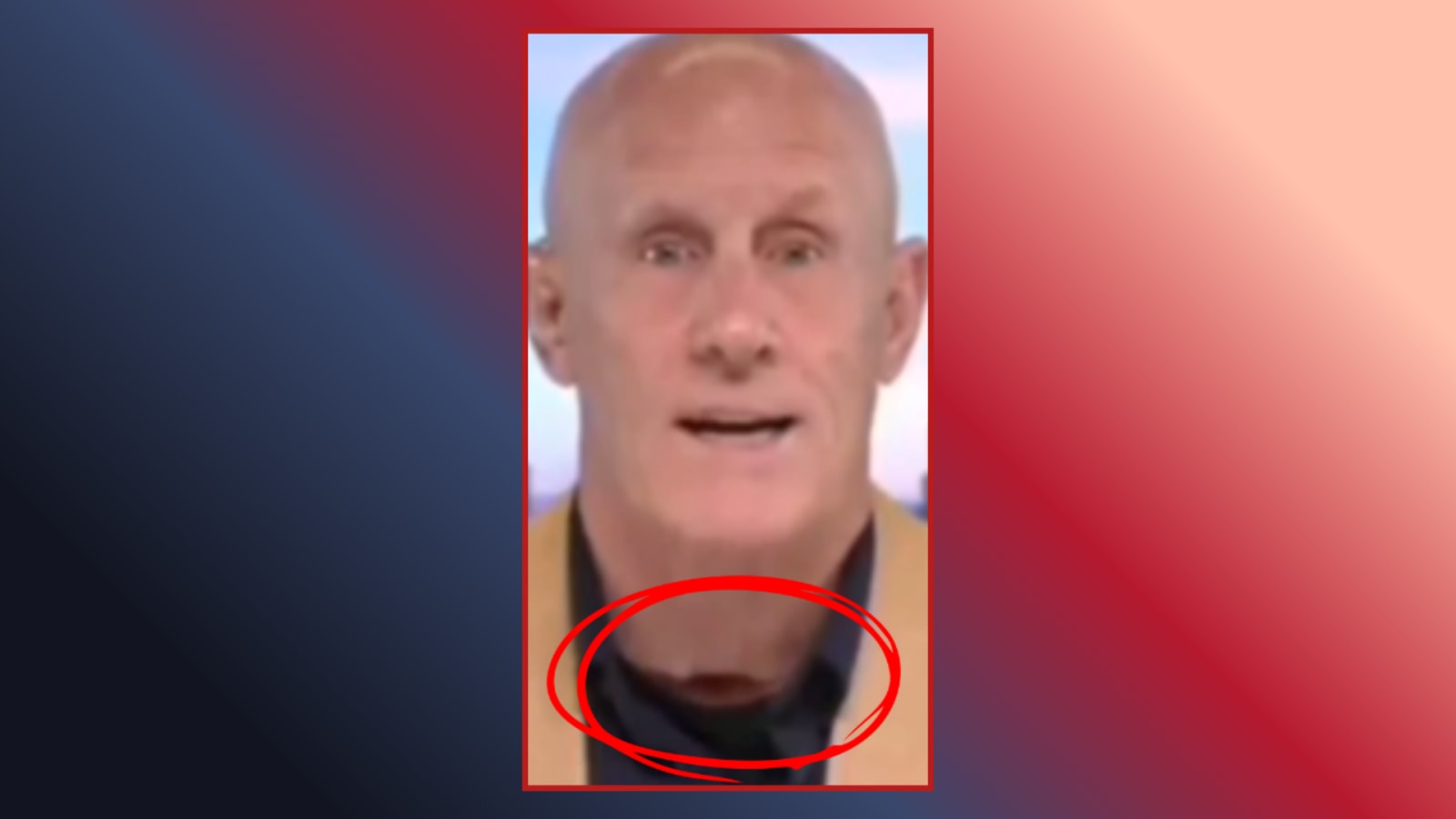 Did Fox News Air a Guest Wearing a Mask During Live TV Interview?