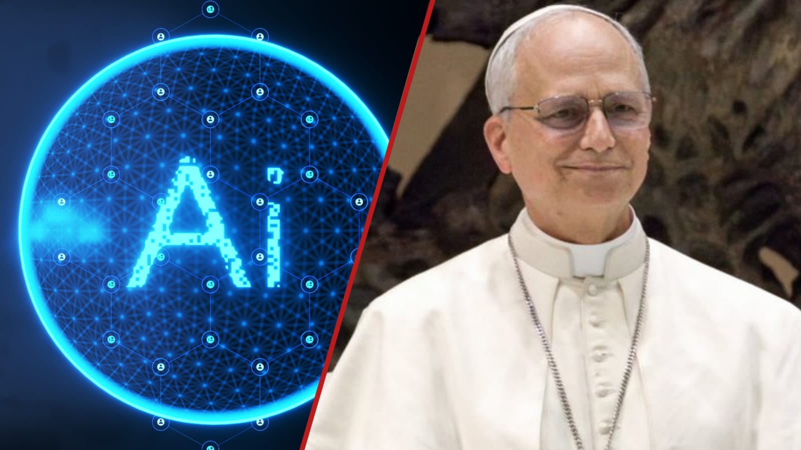 Pope Leo XIV says artificial intelligence needs to be disarmed.