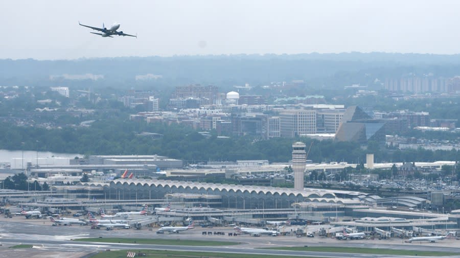 D.C.’s main airport is closing its doors for the biggest party in U.S. history.