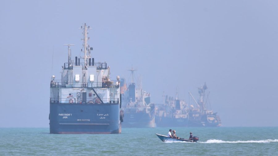 Foreign Ship Runs Aground in Contested Strait of Hormuz
