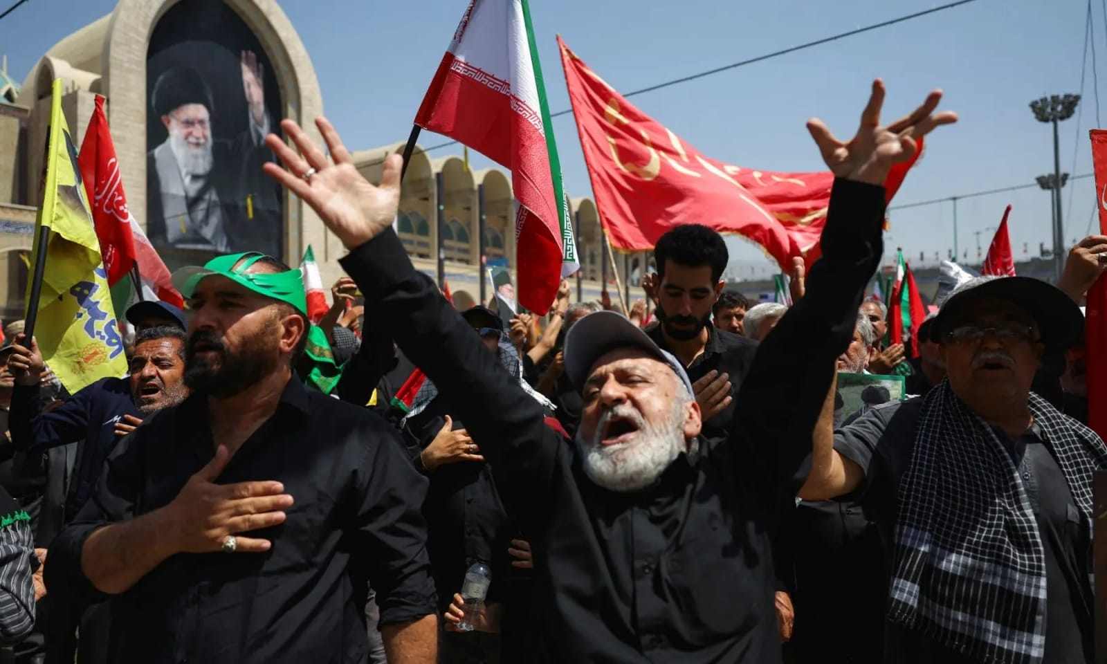 Iran mourners vow revenge on US and Israel at Khamenei funeral