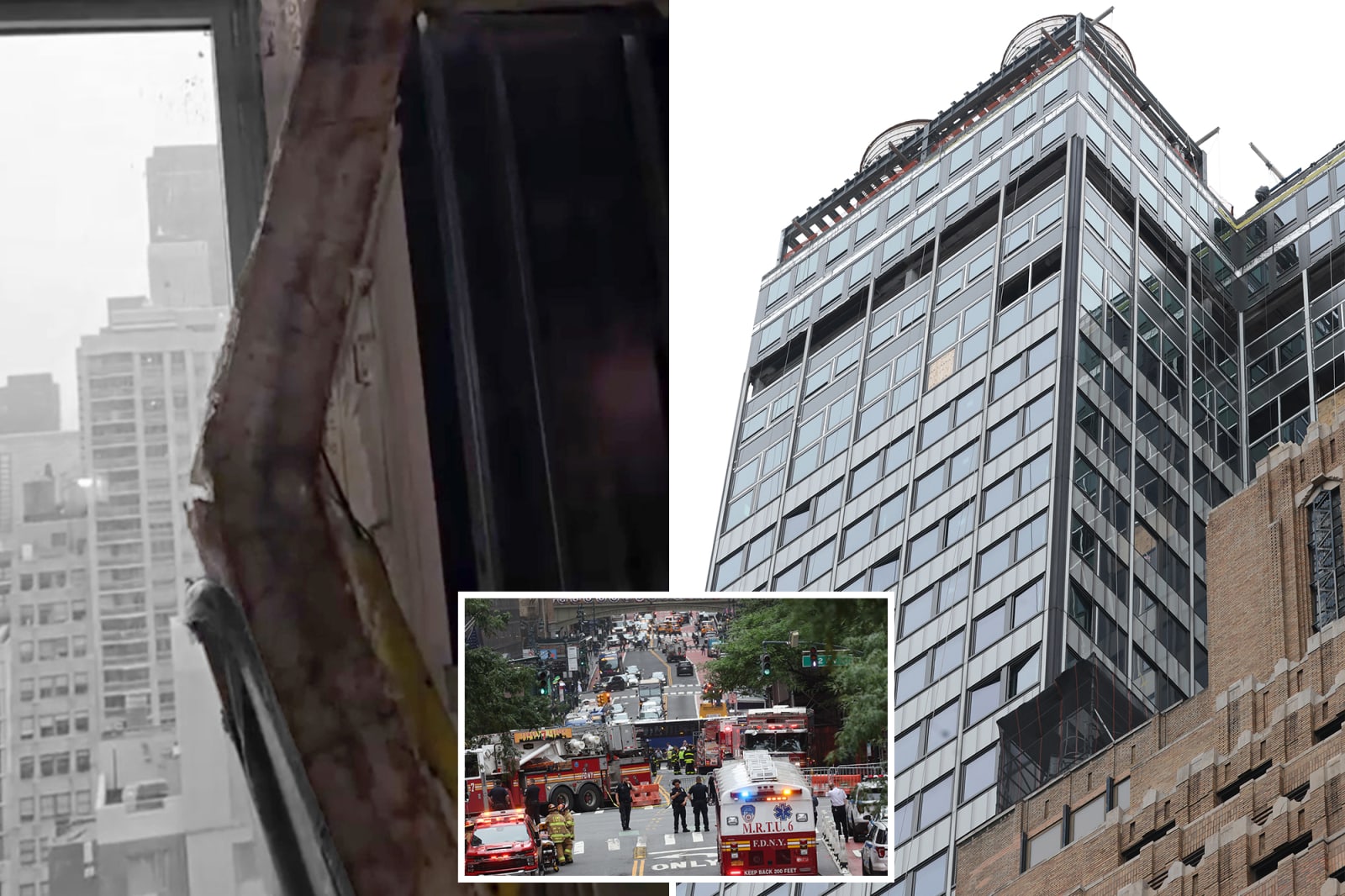 Midtown NYC High-Rise Evacuated as Support Beams Buckle and Floors Sag