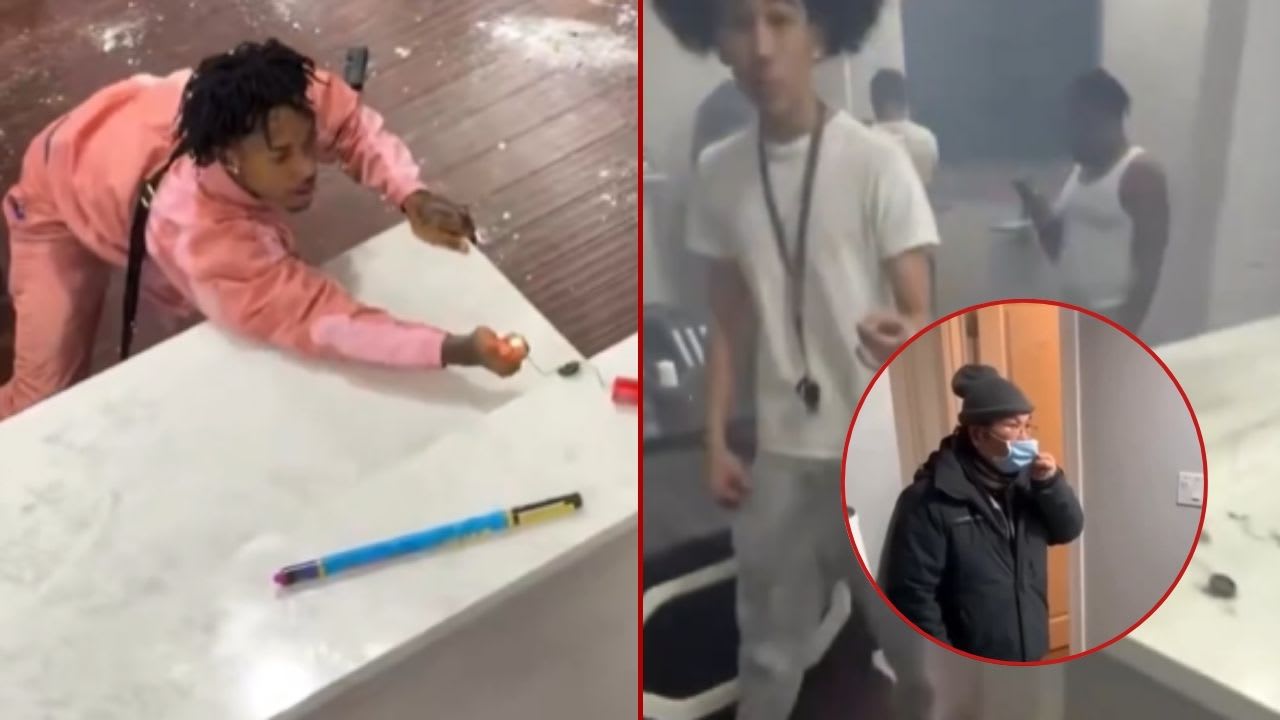 Teens Caught Setting Off Fireworks Inside Airbnb, Filling Rooms With Smoke