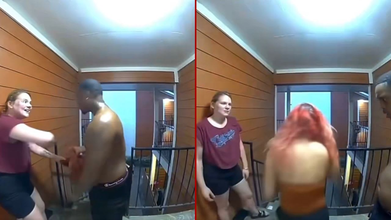 Ring Camera Captures Woman Catches Her Best Friend at Her Child's Father's House