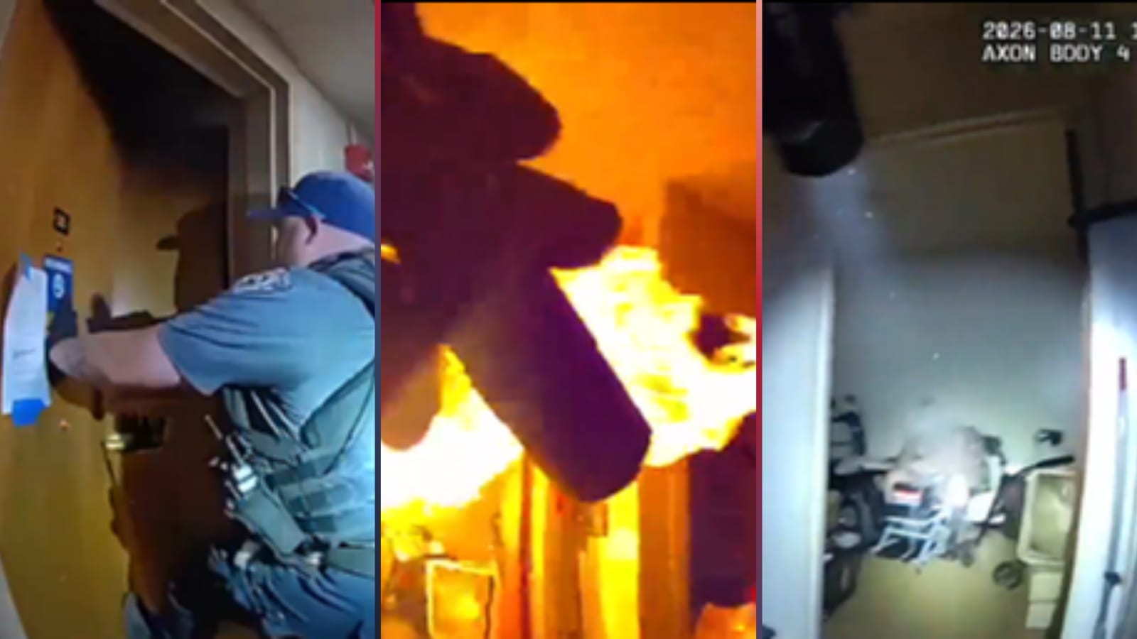 Oklahoma City Resident Aims Improvised Flame Device at Deputies Serving Eviction