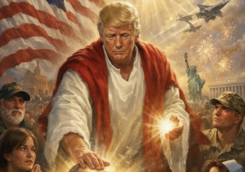 Trump Deletes AI 'Jesus' Post After Massive MAGA Backlash