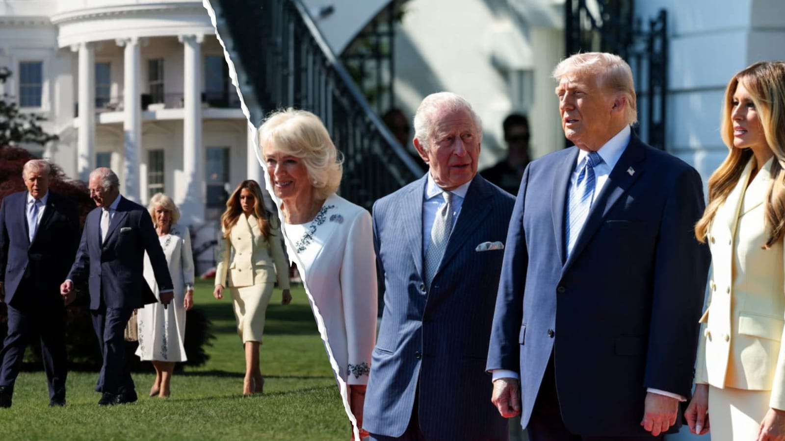 President Trump and First Lady Melania Host King Charles III and Queen Camilla for State Visit