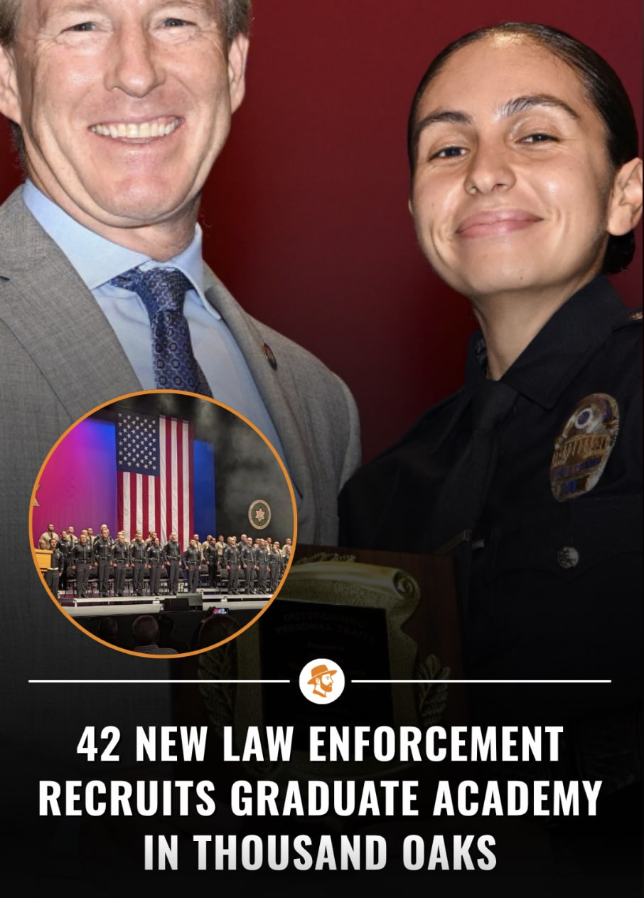 42 law enforcement recruits graduate ventura county academy class 2026 1 in thousand oaks ceremony