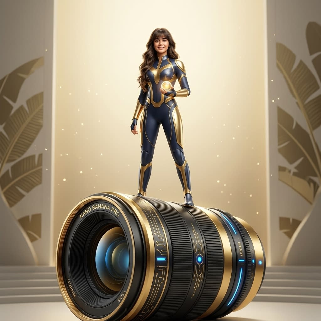 Indian Woman Nano Banana Pro Brand Advertisement Portrait – woman, AI image made with Nano Banana Pro
