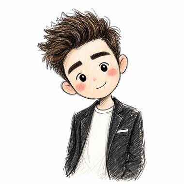 Hand-Drawn Doodle Fashion Portrait, AI image made with Nano Banana Pro