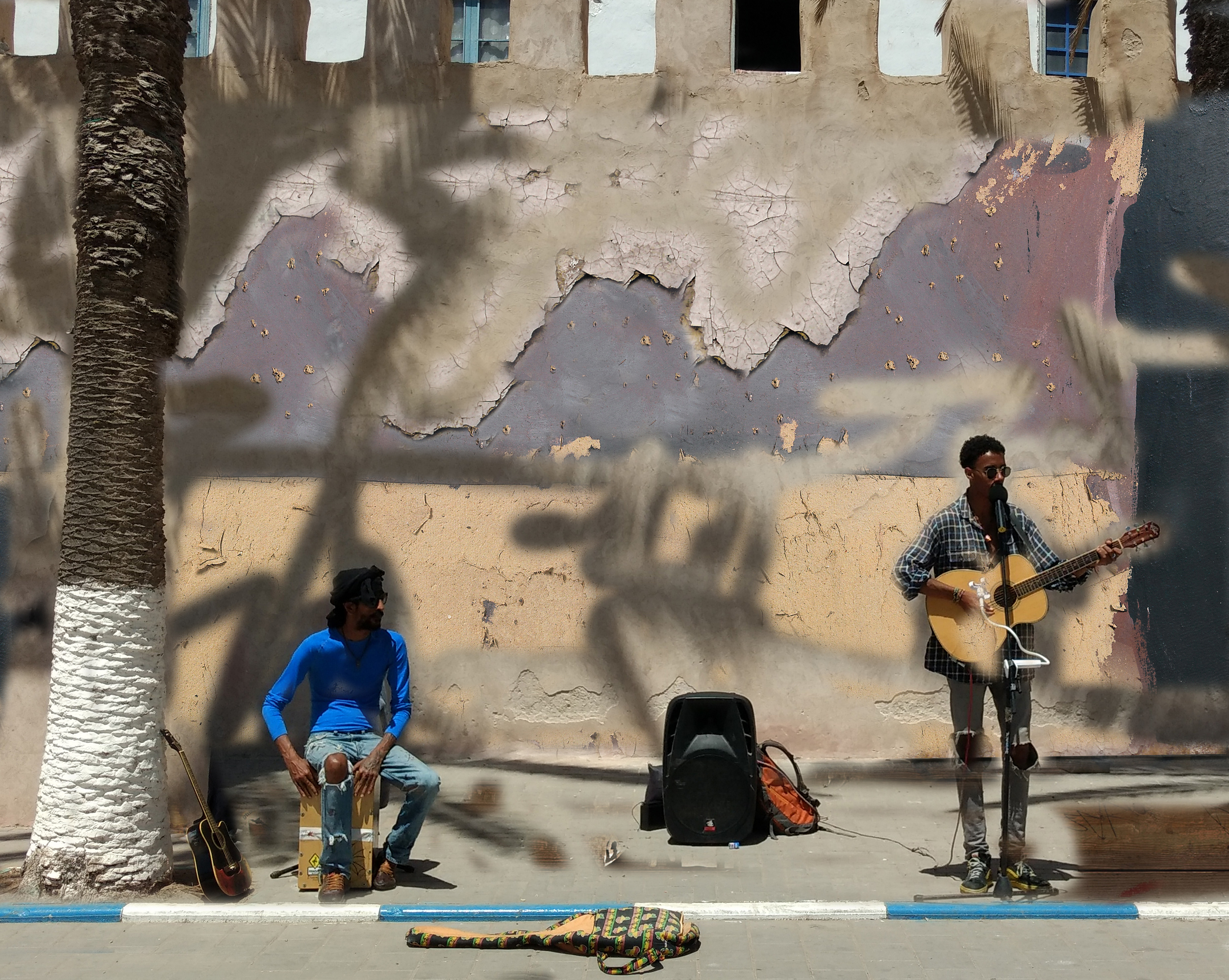 Street musicians