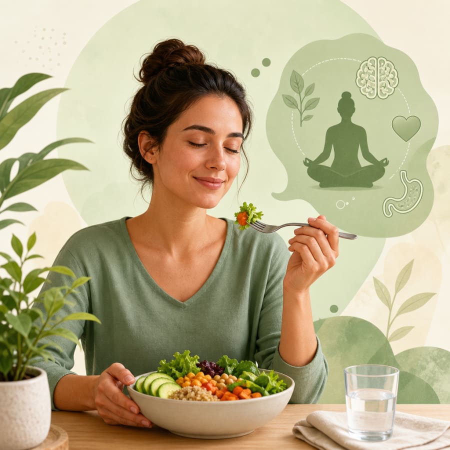 Mindful Eating: Pierde Peso Sin Dietas Comiendo Consciente