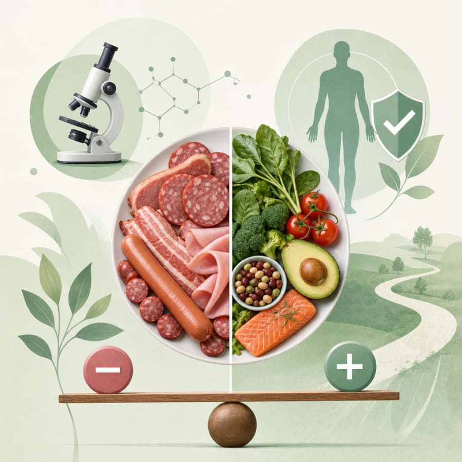 Carnes procesadas: Impacto en la salud según la ciencia