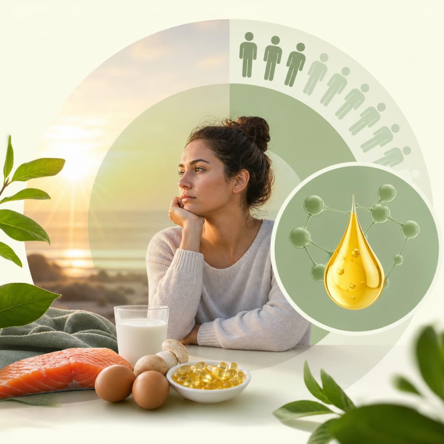 Vitamina D: La Deficiencia Que Afecta al 80% de la Población