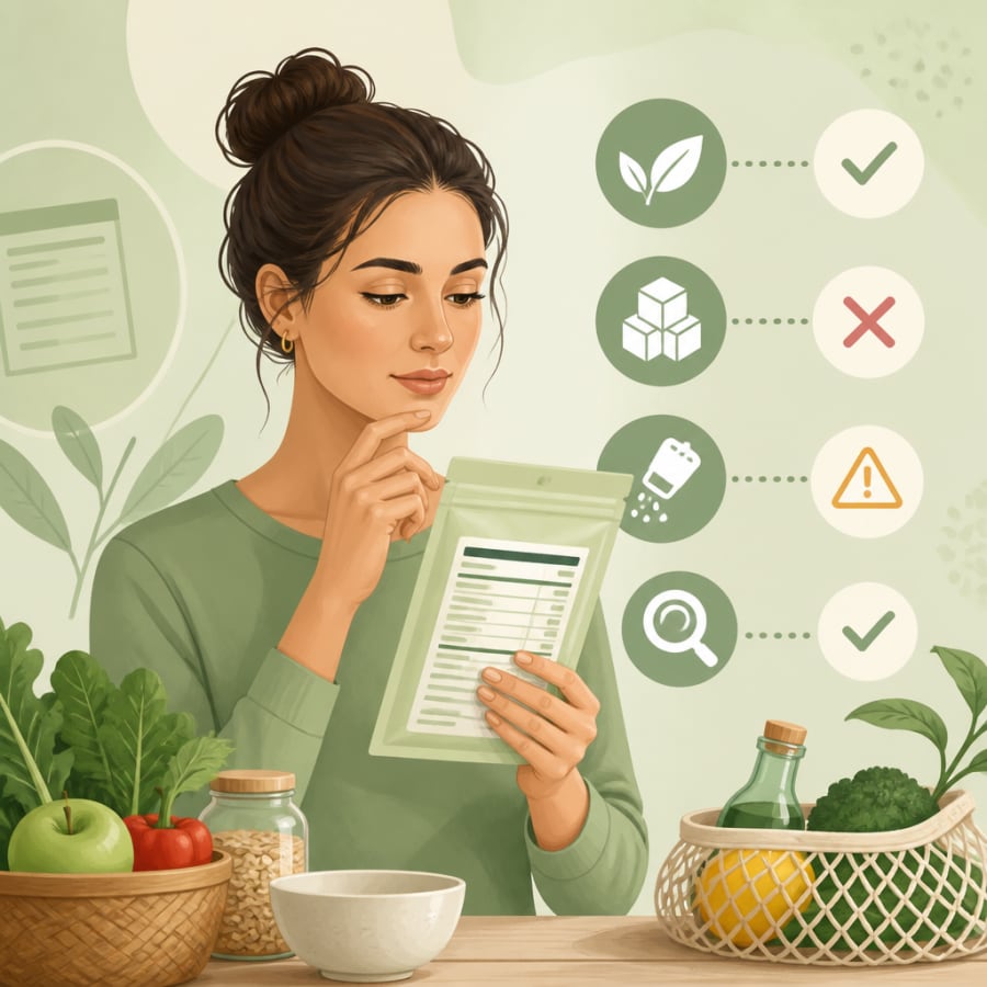 Cómo Leer Etiquetas Nutricionales y Evitar Trampas Comunes