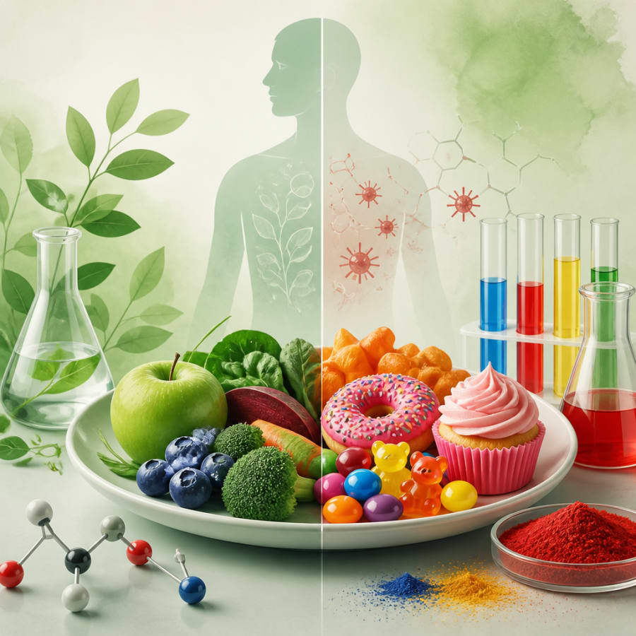 Colorantes Artificiales en Alimentos: Riesgos que Debes Conocer