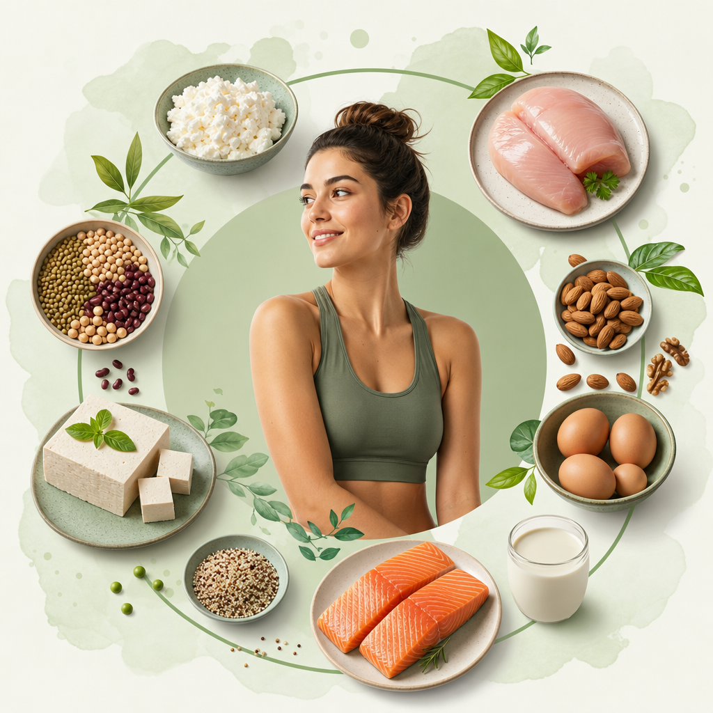 Proteína en la dieta: cuánto necesitas y cómo obtenerla fácilmente