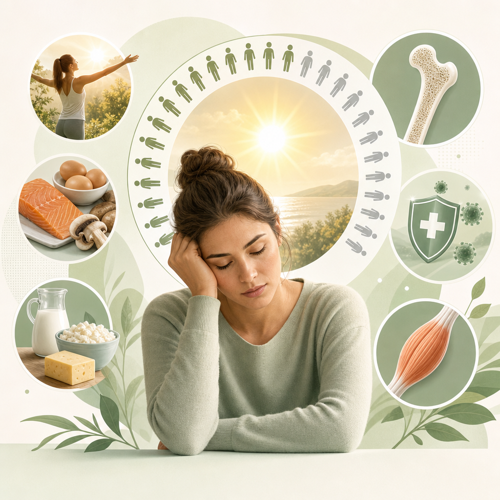 Vitamina D: La Deficiencia que Afecta al 80% de la Población