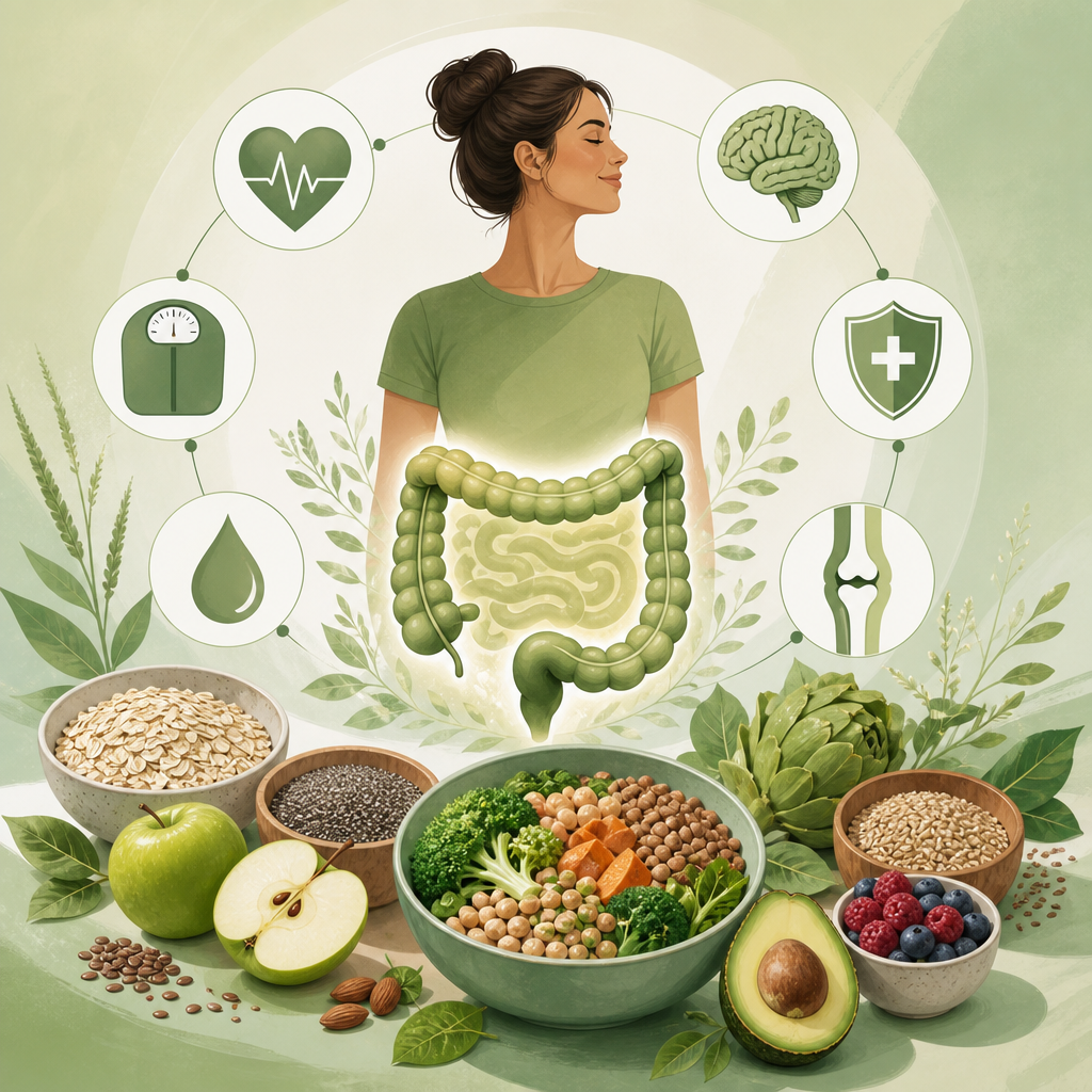 Fibra dietética: beneficios que van más allá de la digestión