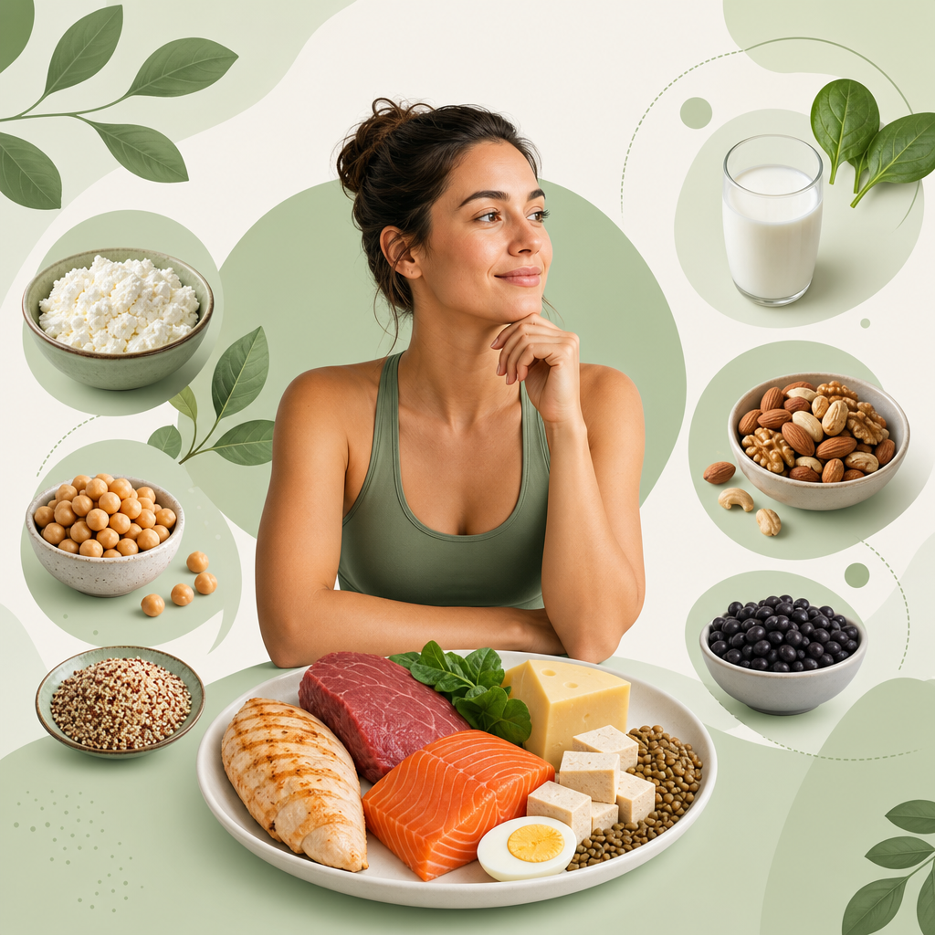 Proteína en la dieta: ¿Cuánto necesitas y de dónde obtenerla?