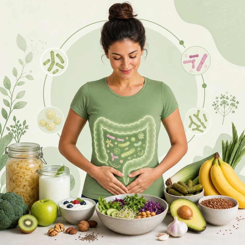 Mejora tu microbiota intestinal con estos alimentos esenciales