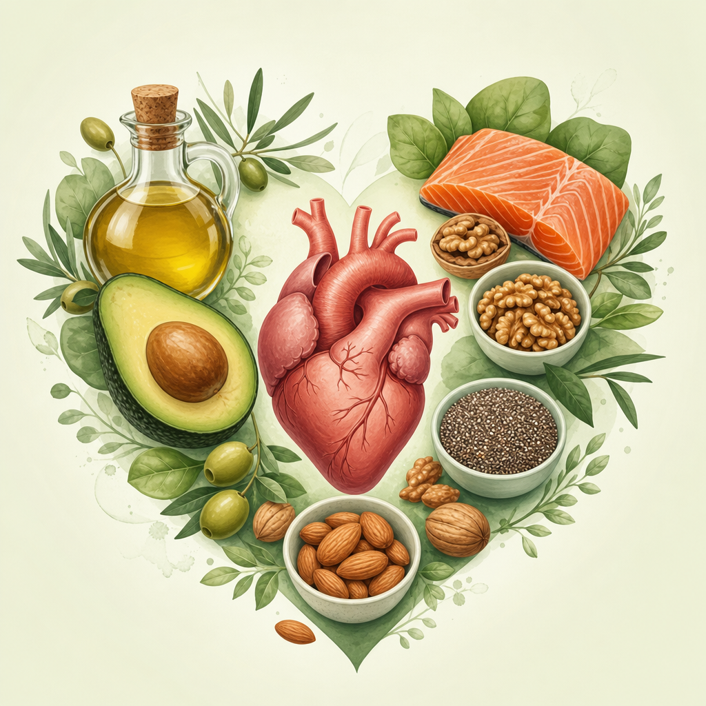 Las grasas saludables que tu corazón necesita para latir fuerte