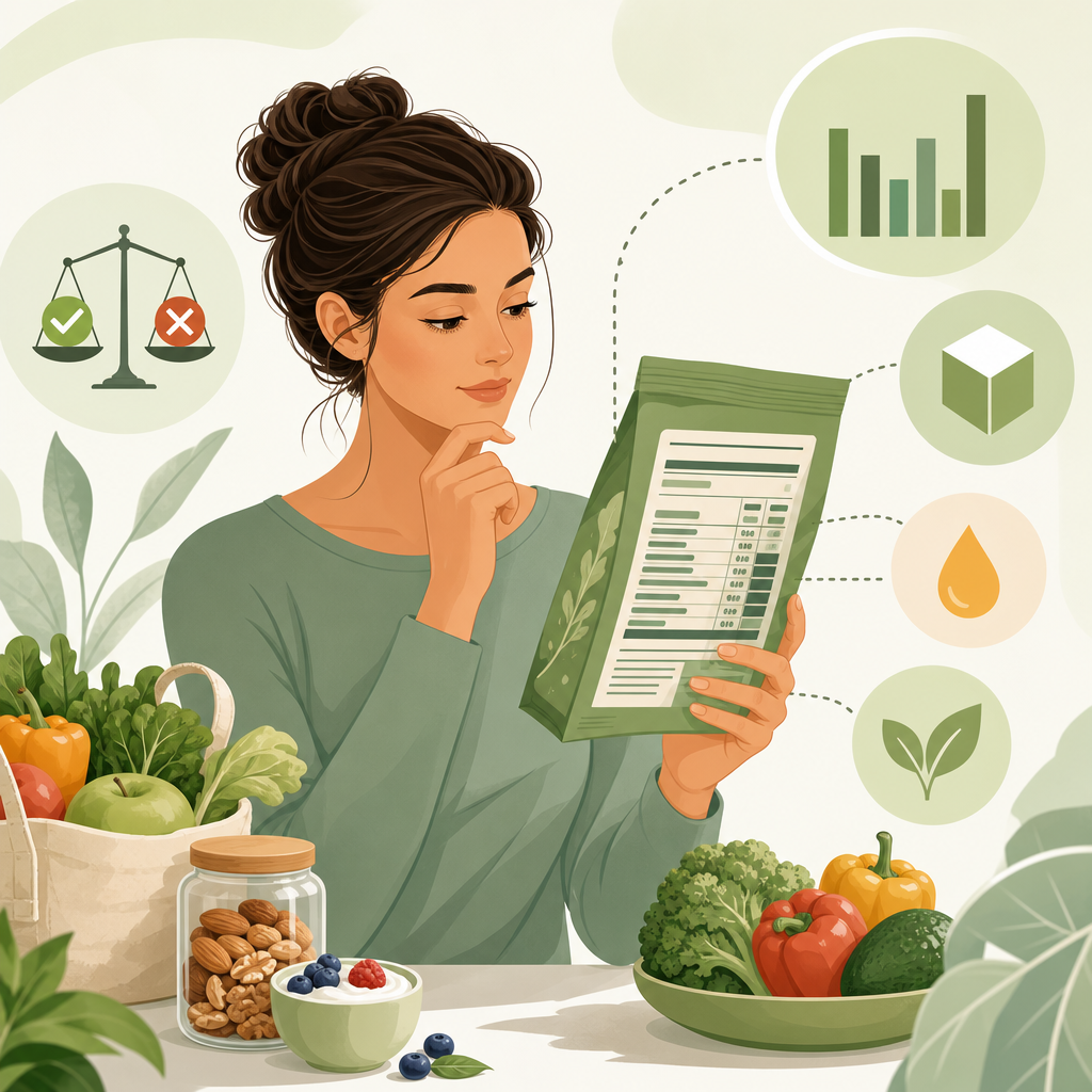 Cómo leer etiquetas nutricionales y evitar engaños comunes