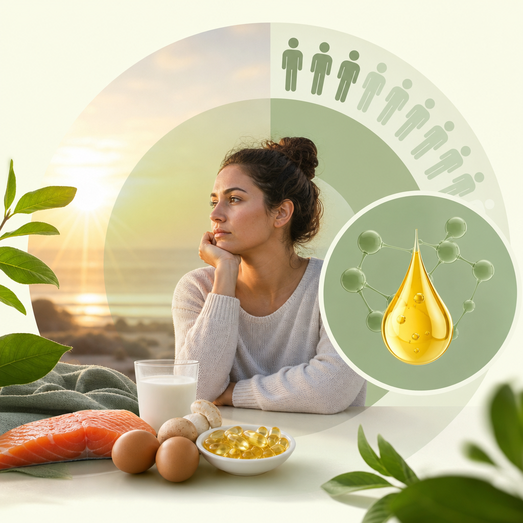 Vitamina D: La Deficiencia Que Afecta al 80% de la Población