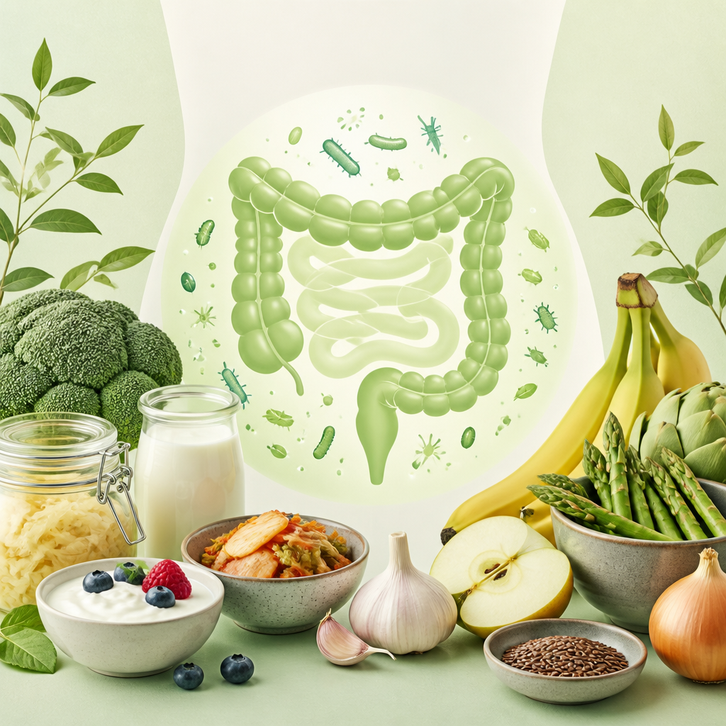 Mejora tu microbiota intestinal a través de tu alimentación diaria