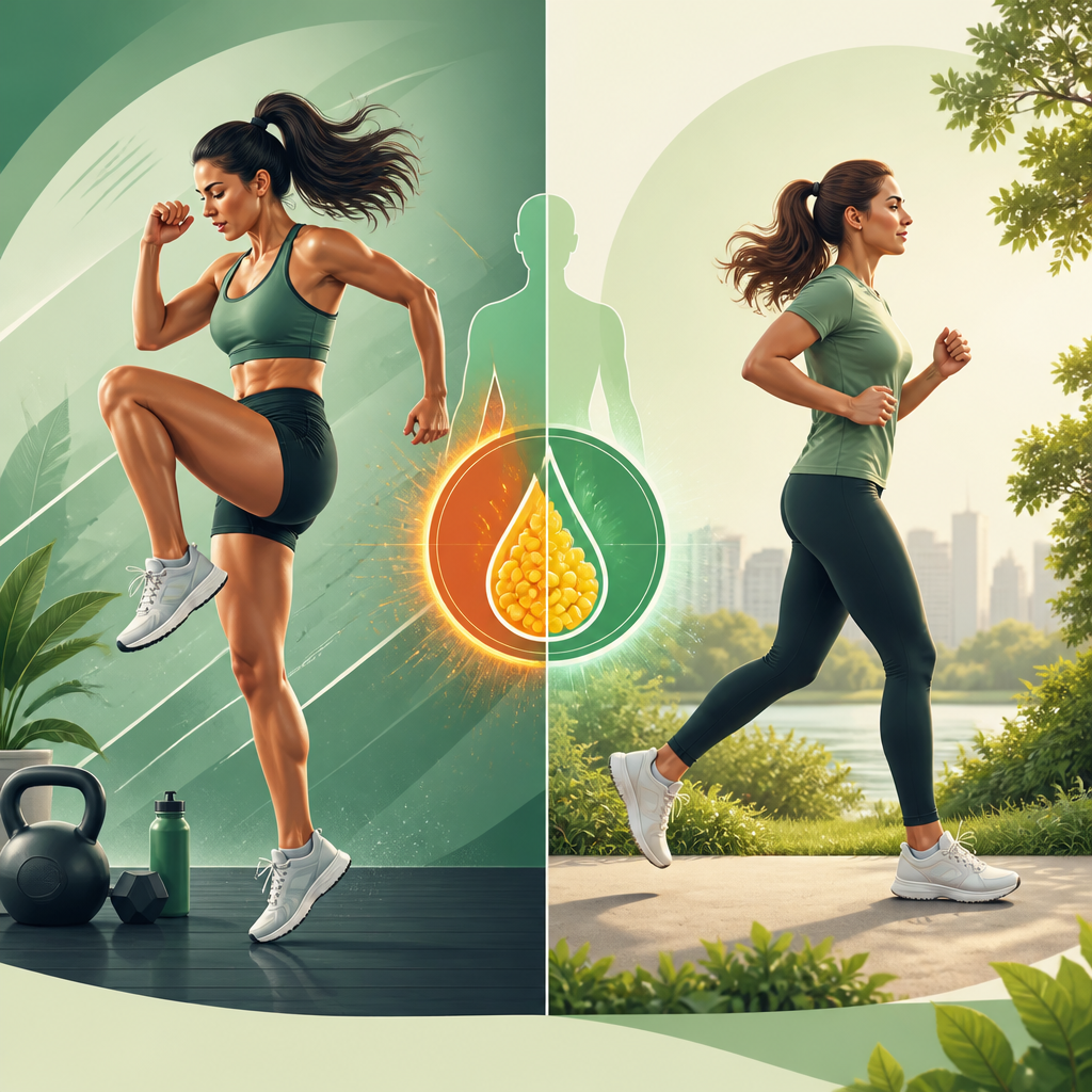 HIIT vs Cardio Moderado: ¿Cuál Quema Más Grasa Efectivamente?