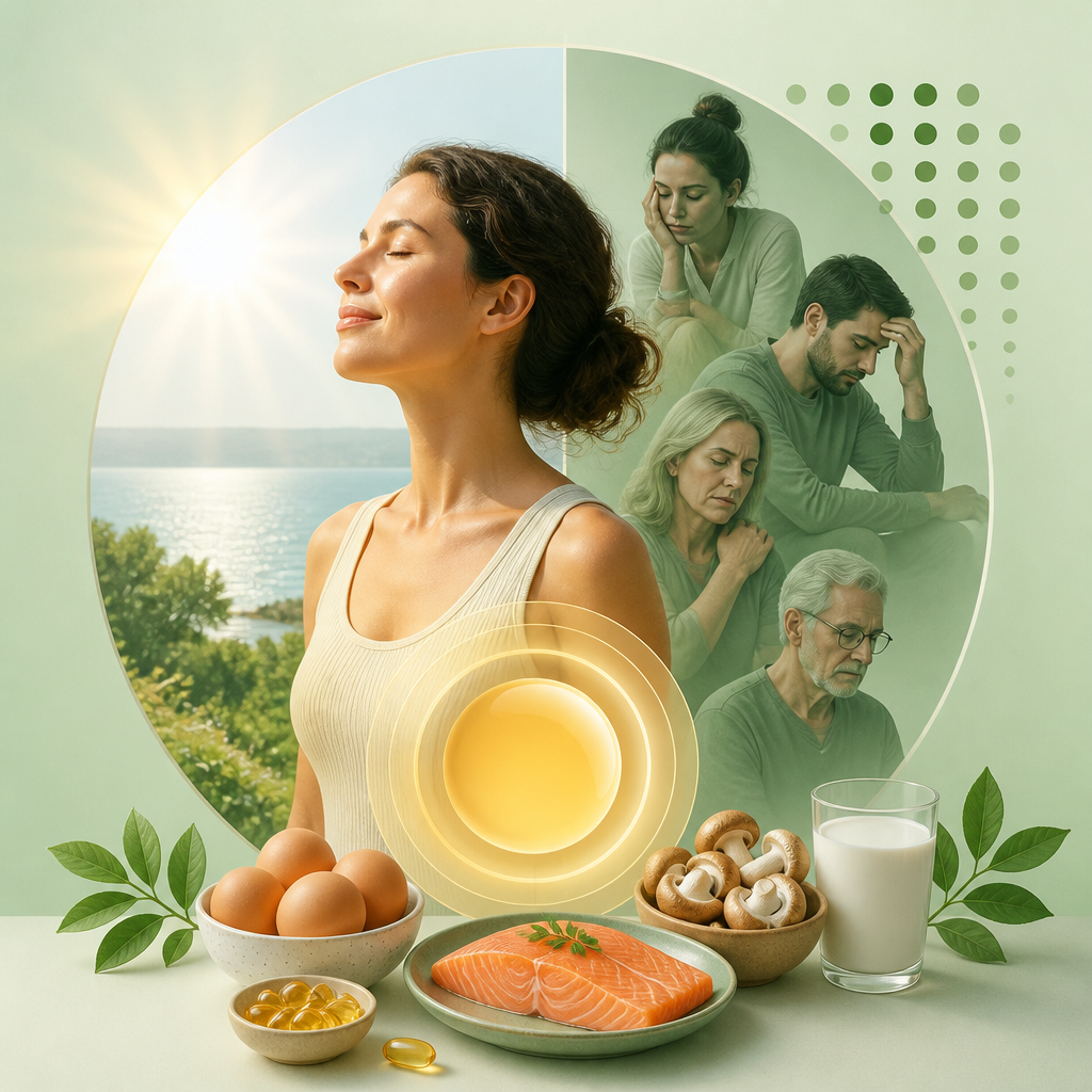 Vitamina D: La deficiencia que afecta al 80% de la población