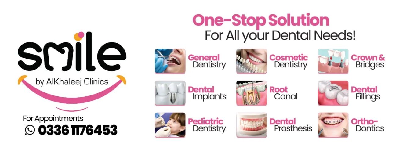 Dental Smile Makeover — Best Dentist in Karachi | AlKhaleej Clinics