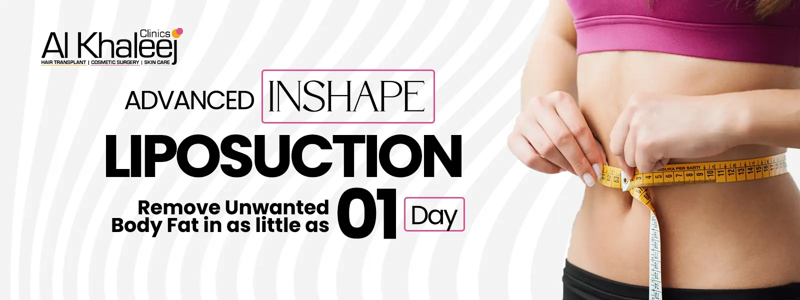 Liposuction services at AlKhaleej Clinics